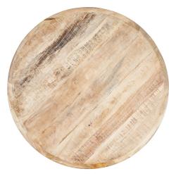 MESA COMEDOR BLANCO ROZADO 100 X 100 X 76 CM