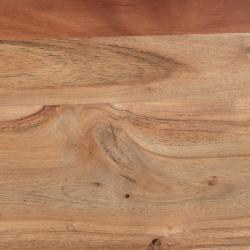 MESA CENTRO NATURAL MADERA DE MANGO 85 X 85 X 39 CM