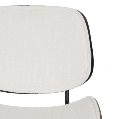 SILLA BLANCO DM-METAL SALÓN 49 X 50 X 80 CM