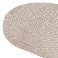 SILLA NEGRO-BLANCO TEJIDO-METAL SALÓN 50 X 54 X 73,50 CM