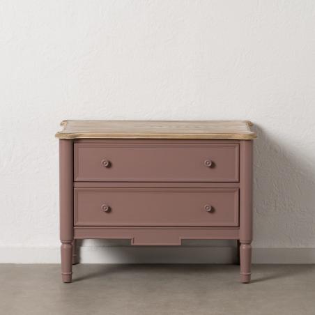 MUEBLE AUXILIAR TEJA MADERA 80 X 45 X 60 CM