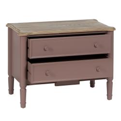 MUEBLE AUXILIAR TEJA MADERA 80 X 45 X 60 CM