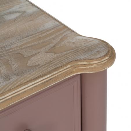 MUEBLE AUXILIAR TEJA MADERA 80 X 45 X 60 CM