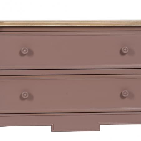 MUEBLE AUXILIAR TEJA MADERA 80 X 45 X 60 CM
