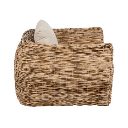 SILLÓN NATURAL RATÁN SALÓN 111 X 97 X 63 CM