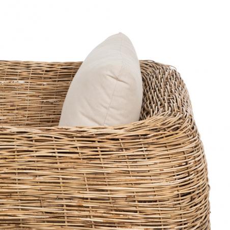 SILLÓN NATURAL RATÁN SALÓN 111 X 97 X 63 CM