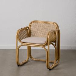 SILLÓN NATURAL RATÁN SALÓN 62 X 57 X 76,50 CM