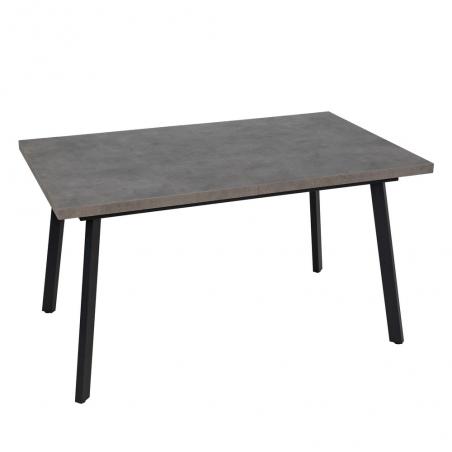 MESA EXTENSIBLE GRIS METAL-MADERA PAX 138 X 85 X 76 CM