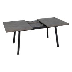 MESA EXTENSIBLE GRIS METAL-MADERA PAX 138 X 85 X 76 CM