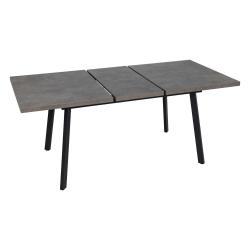 MESA EXTENSIBLE GRIS METAL-MADERA PAX 138 X 85 X 76 CM