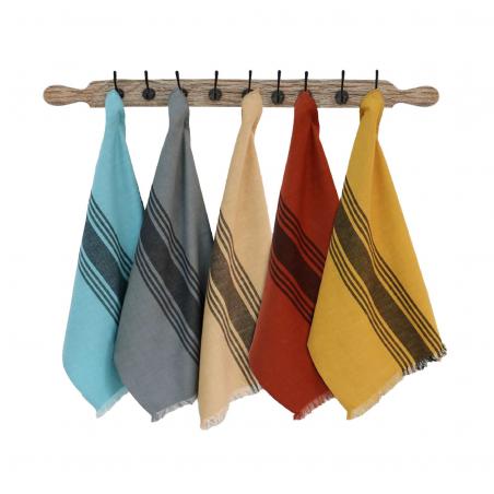 PAÑO COCINA SURTIDO 5 COLORES