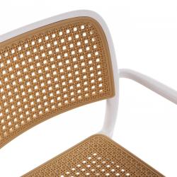 SILLA REPOSABRAZOS VENUS BLANC