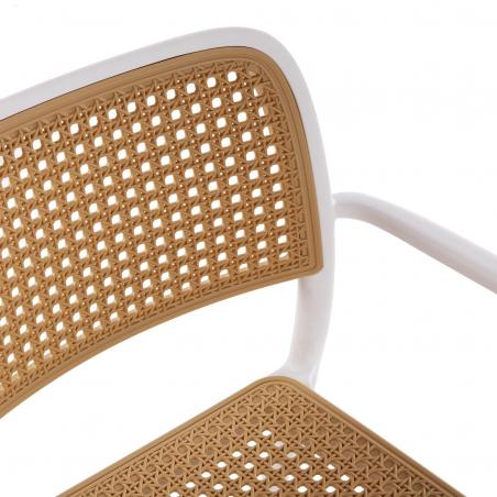 SILLA REPOSABRAZOS VENUS BLANC
