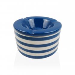 CENICERO LINEAS AZUL MARINO