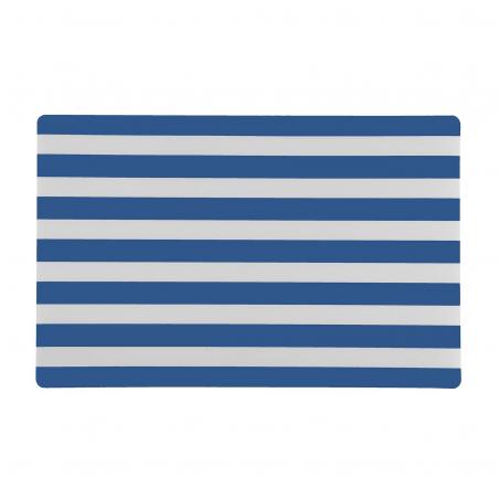 SALVAMANTEL RAYAS AZUL
