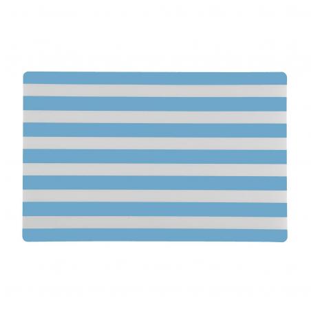 SALVAMANTEL RAYAS AZUL CLARO