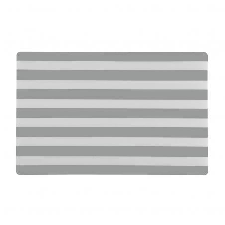 SALVAMANTEL RAYAS GRIS