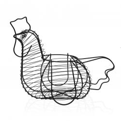 HUEVERA FORMA GALLINA NEGRA