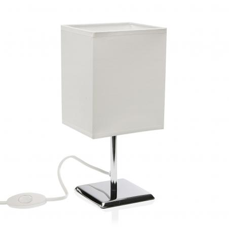 LAMPARA DE MESA BLANCA
