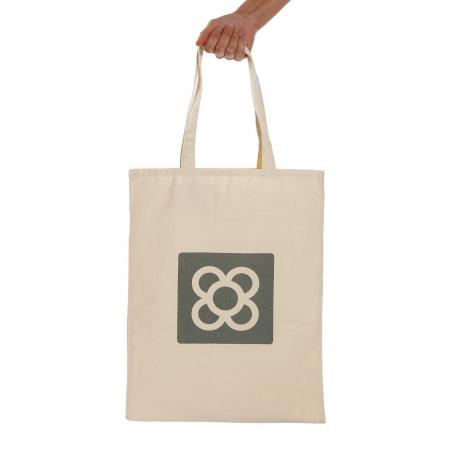 BOLSO COMPRA BALDOSA BARCELONA GRIS