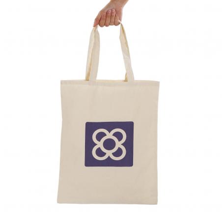 BOLSO COMPRA BALDOSA BARCELONA MORADO