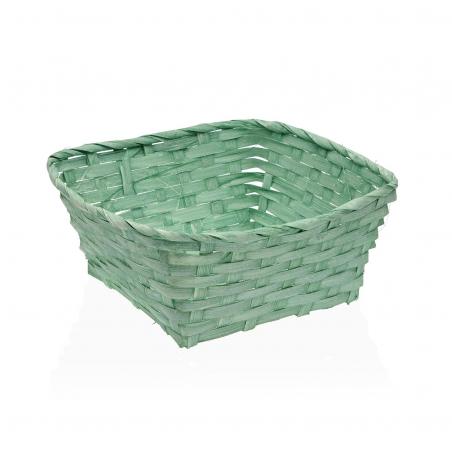 CESTA CUADRADA DE 20 X 20 AZUL