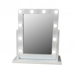 ESPEJO RECTANGULAR CON LUCES GLAM