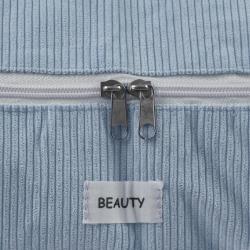 CAJA ALMACENAMIENTO CORDUROY AZUL M