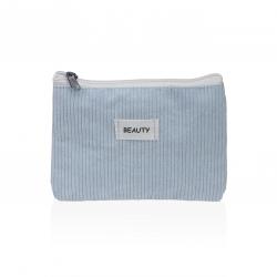 NECESER CORDUROY GRIS OSCURO 17X12CM