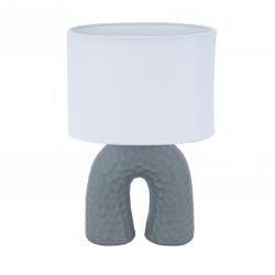 LAMPARA DE MESA ARCO GRIS