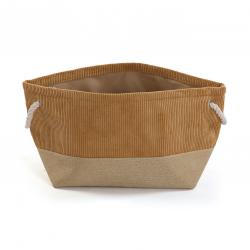 CESTA  CORDUROY  MARRON