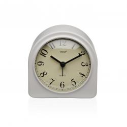 RELOJ DE MESA DESPERTADOR LUXA BLANCO