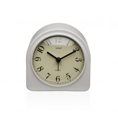 RELOJ DE MESA DESPERTADOR LUXA BLANCO