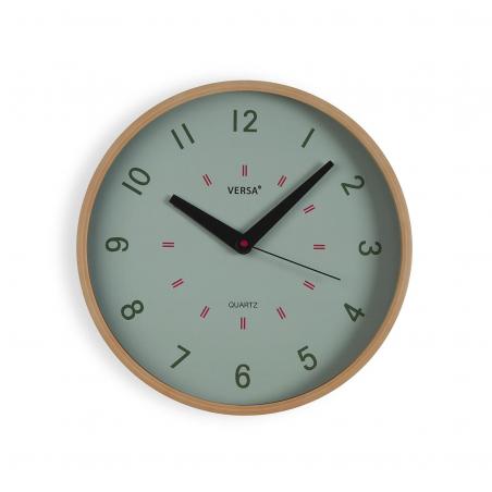 RELOJ DE PARED VERDE 30CM