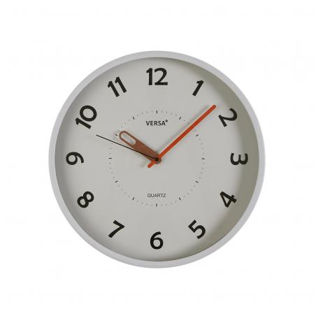 RELOJ DE PARED BLANCO 30CM