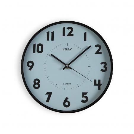 RELOJ DE PARED AZUL 30CM