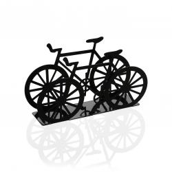 SERVILLETERO BICI METALICA NEGRA