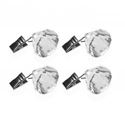 SET 4 PESOS  MANTEL DIAMANTES