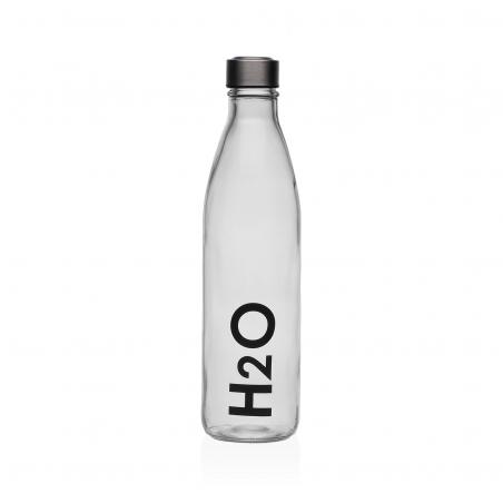 BOTELLA 1000ML H2O TRANSPARENTE