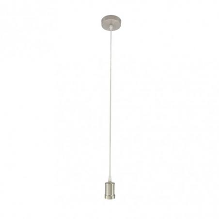 Arm.colgante Puja 1xe27 Niquel Regx10x10 Cm