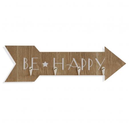 COLGADOR LLAVES BE HAPPY