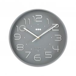 RELOJ PARED GRIS 30 CM