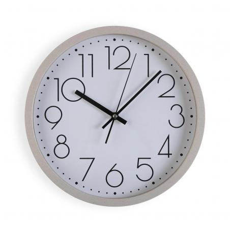 RELOJ ECO BEIGE 30CM