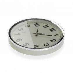 RELOJ DE PARED BLANCO 32 CM