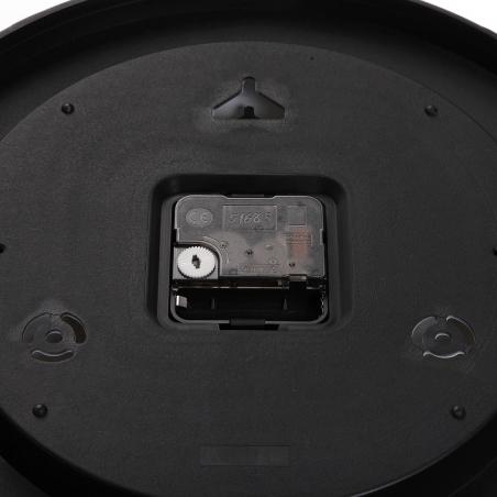 RELOJ DE PARED VESTA NEGRO 30 CM