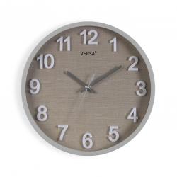RELOJ DE PARED VESTA GRIS 30 CM