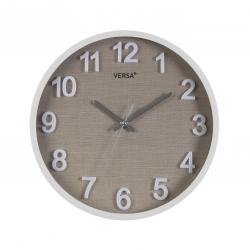 RELOJ DE PARED VESTA BLANCO 30 CM