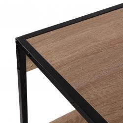 SET MESA Y 2 TABURETES MADERA CLARA