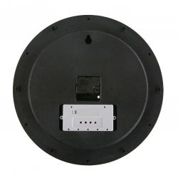 RELOJ METEO NEGRO 35CM