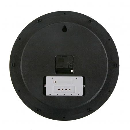 RELOJ METEO NEGRO 35CM